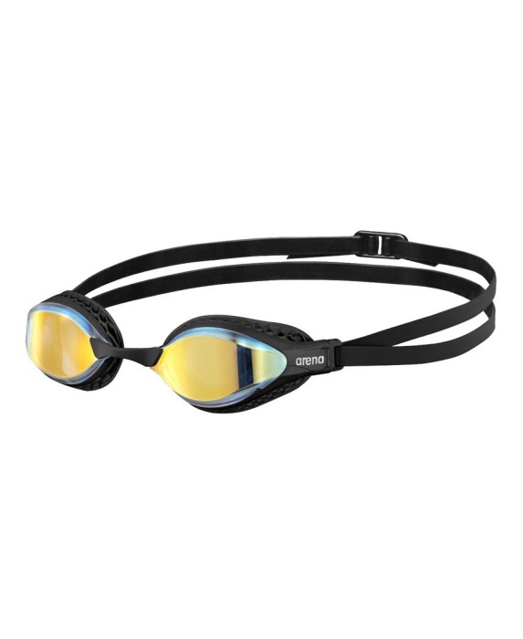 Очки для плавания ARENA AIR SPEED MIRROR yellow copper-black