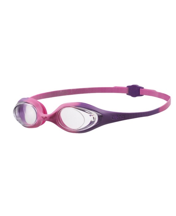 Очки для плавания ARENA SPIDER JR violet-clear-pink
