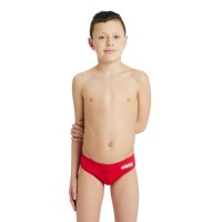 Плавки детские ARENA SOLID BRIEF JR red-white
