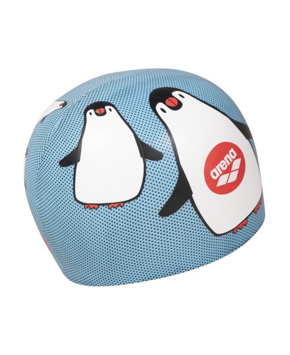 Шапочка для плавания ARENA POOLISH MOULDED crazy penguins