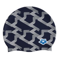 Шапочка для плавания ARENA TEAM STRIPE CAP printed iconic