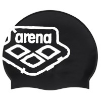Шапочка для плавания ARENA TEAM STRIPE CAP black-black