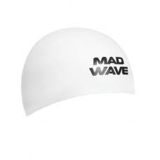 Шапочка стартовая MadWave D-CAP FINA APPROVED white